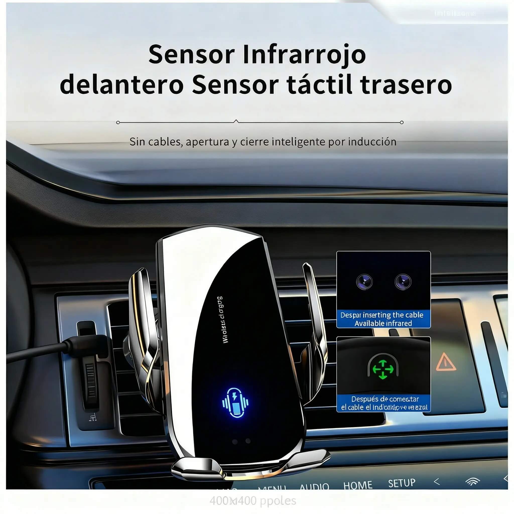 Estación de carga rápida magnética para Auto — Ionik